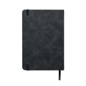 A5 smokey PU notebook — TINT - Back View