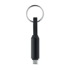 60W charging cable keyring