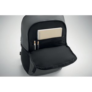 15" soft PU laptop backpack — KOROVIN