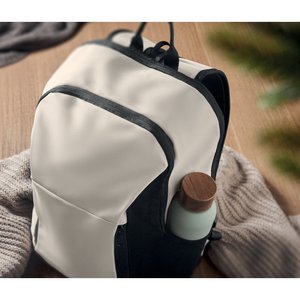 15" soft PU laptop backpack — KOROVIN