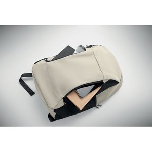 15" soft PU laptop backpack — KOROVIN