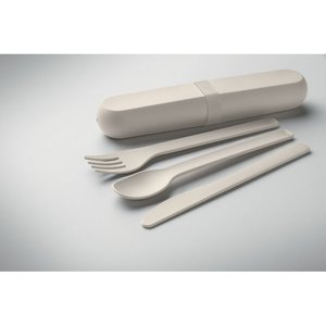 Cutlery set and case in PLA — BITEFUL