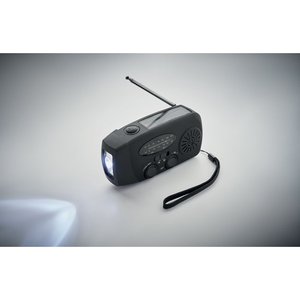 Portable radio with LED torch — ONDA