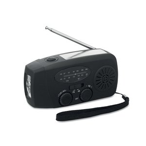 Portable radio with LED torch — ONDA