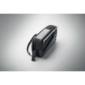 Portable radio with LED torch — ONDA