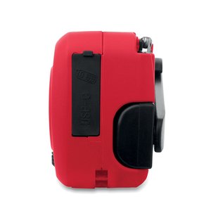 Portable radio with LED torch