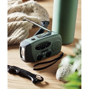 Portable radio with LED torch — ONDA