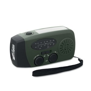 Portable radio with LED torch — ONDA