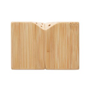 Bamboo salt & pepper set