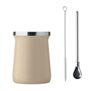 Yerba mate tea cup — MIYERBA - Back View