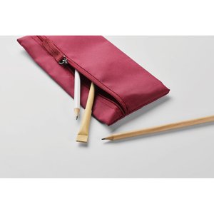 Zippered pencil case — STUDY
