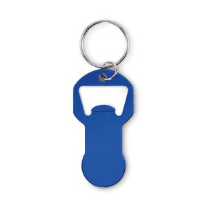 Recycled aluminium bottle opener k — CLAVE - Back View