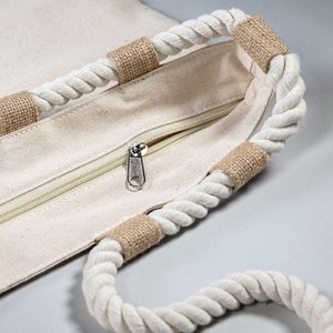 Canvas beach bag