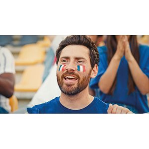 Flag body paint stick
