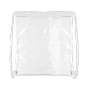 Transparent drawstring bag — USEE - Back View