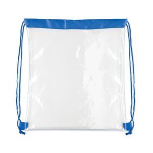 Transparent drawstring bag — USEE - Back View
