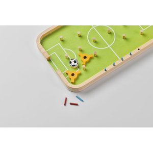 Wooden soccer game