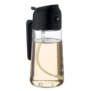 Glass oil dispenser & sprayer