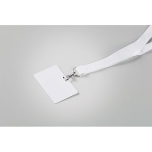Lanyard badge 54 x 86mm