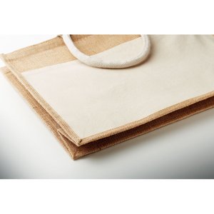 Jute shopping bag