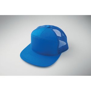 7 panel flat visor cap — BEAD