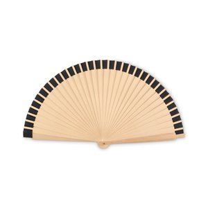Wooden hand fan — WOODFAN - Back View