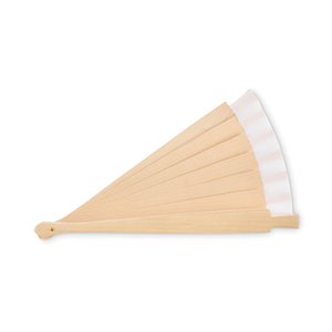 Wooden hand fan