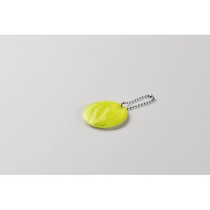Round reflective keyring — GRIN