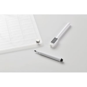 Magnetic acrylic planner