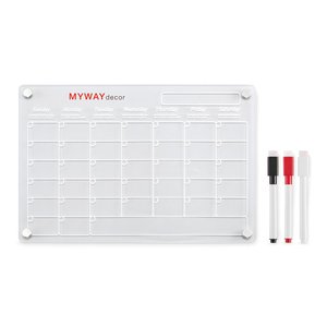 Magnetic acrylic planner