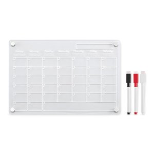 Magnetic acrylic planner