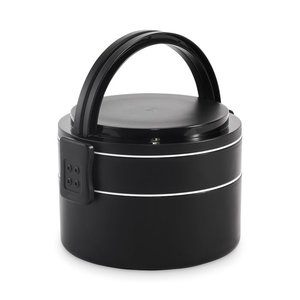 PP two-tier lunch box 950 ml — ENSALA - Back View
