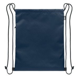 Drawstring bag in 420D RPET — DAYKIT - Back View