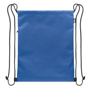 Drawstring bag in 420D RPET — DAYKIT - Back View