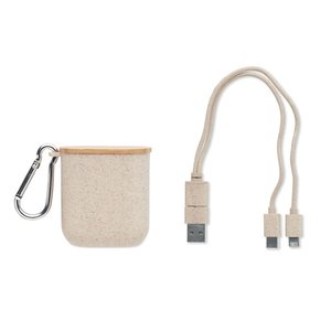 Cable set in case — CABSTRA - Back View