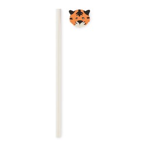 Wooden pencil in animal shape — CIRCO - Back View