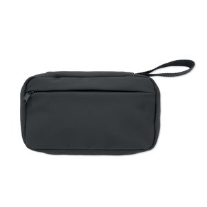 Toiletry bag 600D RPET — VANIT - Back View