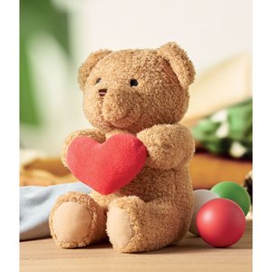 Teddy bear with heart 23cm
