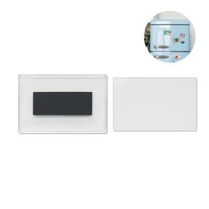 Acrylic photo magnet rectangular