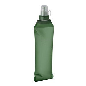 Foldable water bottle 500ml — BITER - Back View