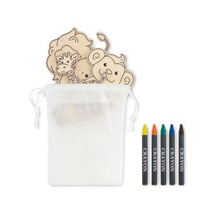 Wooden hangers set