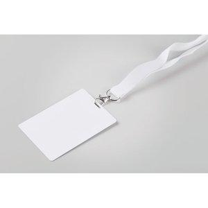 Lanyard badge 120 x 80mm