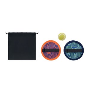 Neoprene ball catch game