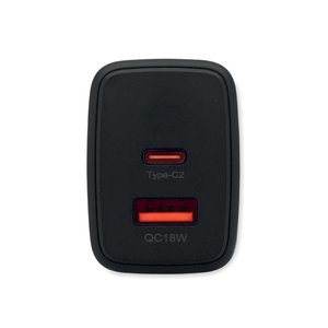 EU 2-pole wall adapter/charger — EXTEN
