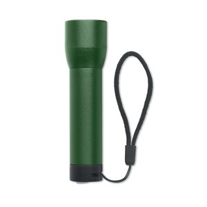 Aluminium rechargeable torch — LUMEZO - Back View