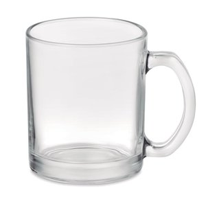 Glass sublimation mug 300ml