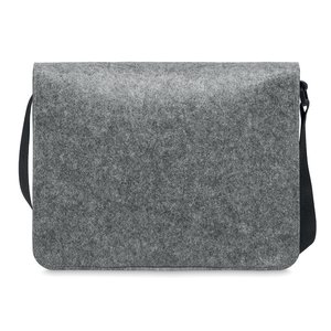 RPET felt laptop bag — BAGLO - Back View
