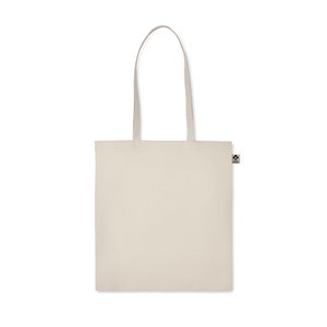 Organic cotton shopping bag — ZIMDE - Back View