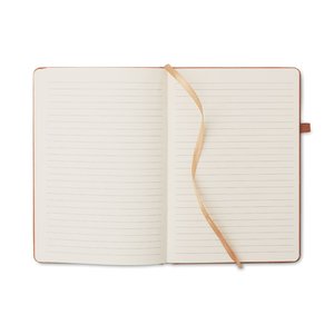 Recycled PU A5 lined notebook — BAOBAB
