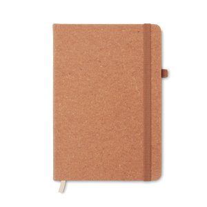 Recycled PU A5 lined notebook — BAOBAB